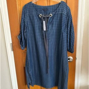 NWT Size 16 Tommy Hilfiger Denim dress (runs very small)